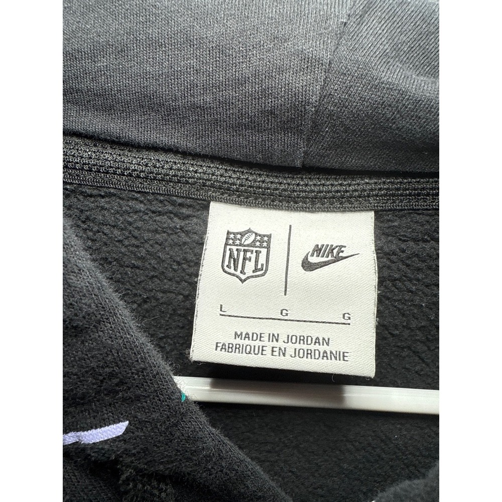 Nike NFL Minnesota Vikings Crucial Catch Hoodie Black Size L Men's - Picture 5 of 6
